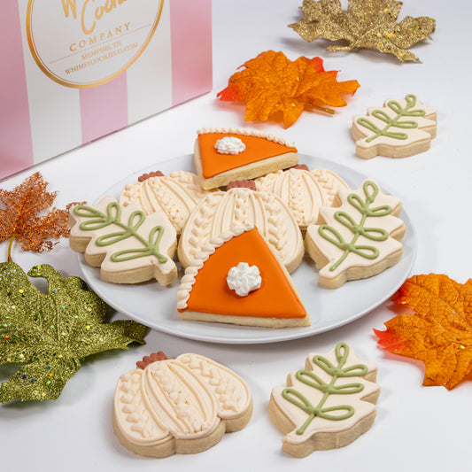 Sweater Pumpkin Cookies