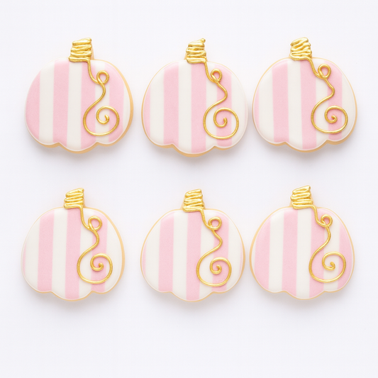 Pink and white Pumpkins