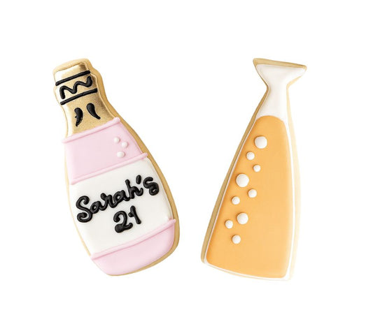 21st Birthday Cookies