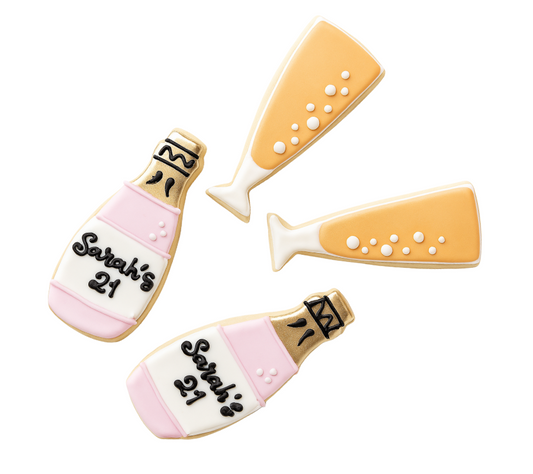 21st Birthday Cookies