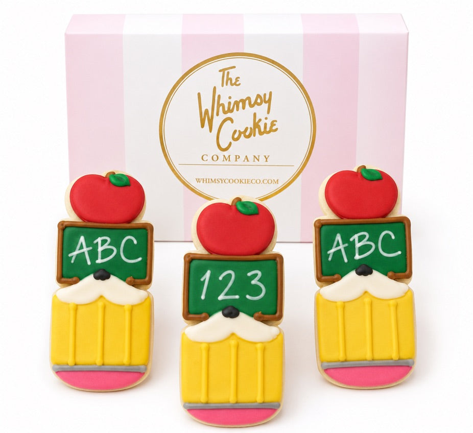 Back to School Cookie Sticks