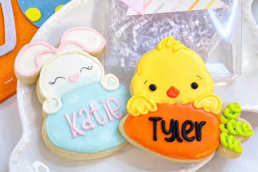 Personalized Easter Bunny & Chick