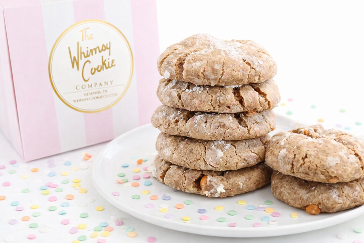Whimsy Cookies Carrot Cake Gooey Butter Cookies – Whimsy
