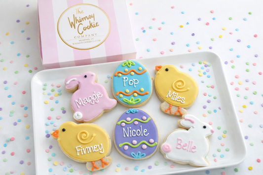 Personalized Easter Cookies