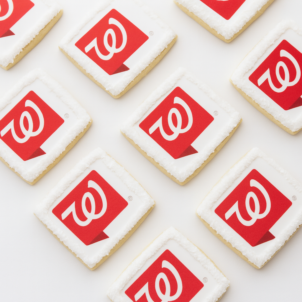 Custom Logo Cookies