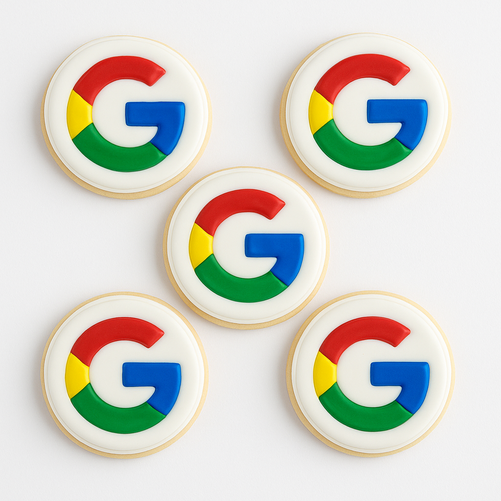 Custom Logo Cookies