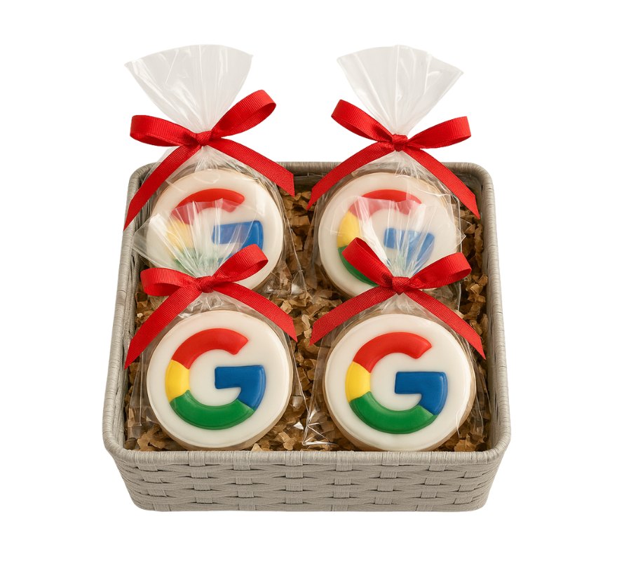 Custom Logo Cookies