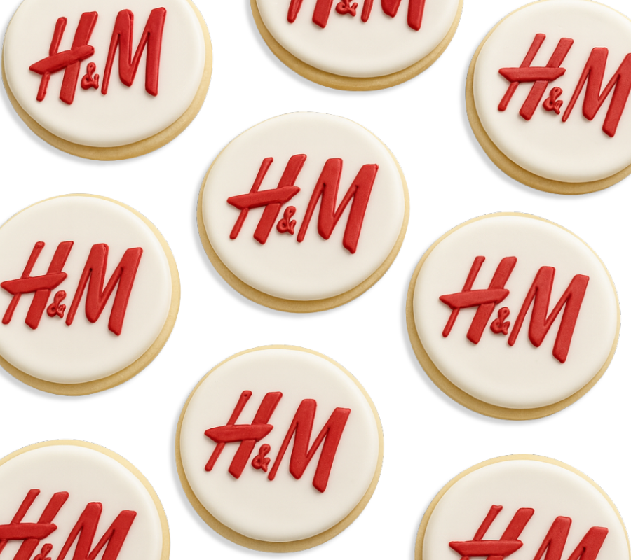 Custom Logo Cookies