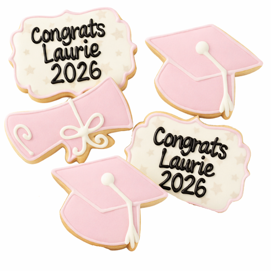 Personalized Grad Cookies