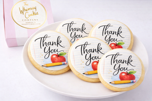 Teacher Thank You Cookies