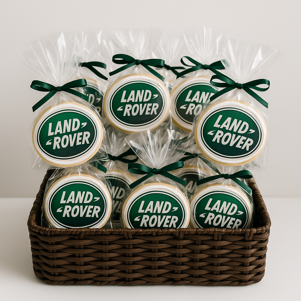 Custom Logo Cookies