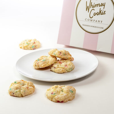 Birthday Cake Gooey Butter Cookies