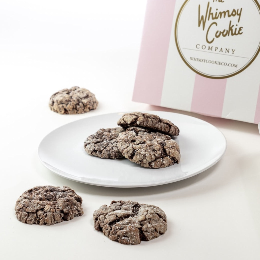 Whimsy Cookies Chocolate Gooey Butter Cookies – Whimsy