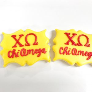Chi Omega Cookies