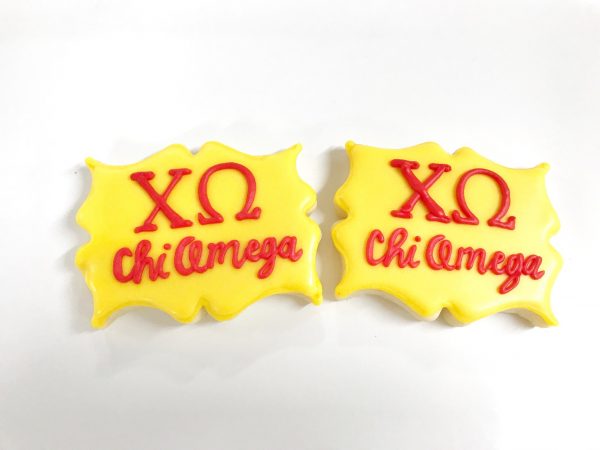 Chi Omega Cookies