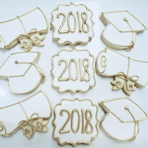 Gold Graduation Set