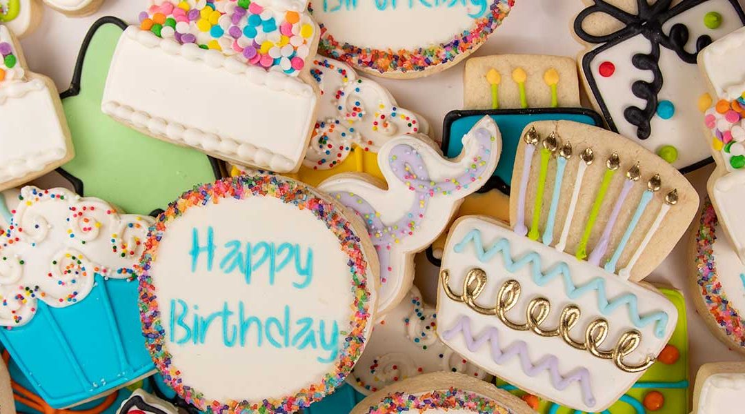Custom Birthday Cookies