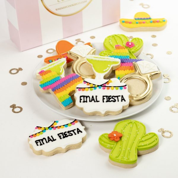Add a set of Final Fiesta themed cookies to your order
