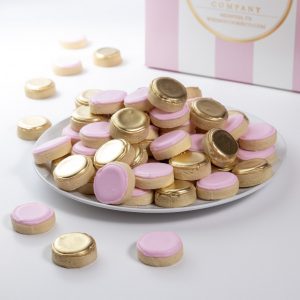 Add a set of our iconic Pink and Gold Whimsy Bites to your order