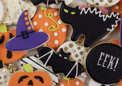 Custom Halloween Cookies