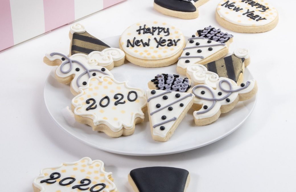 Custom New Year’s Eve Cookies