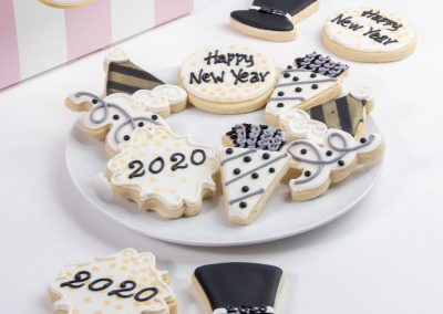 Custom New Year’s Eve Cookies
