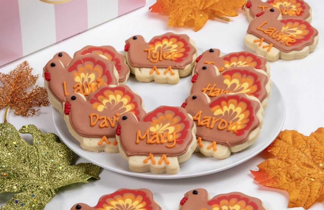 Custom Thanksgiving Cookies