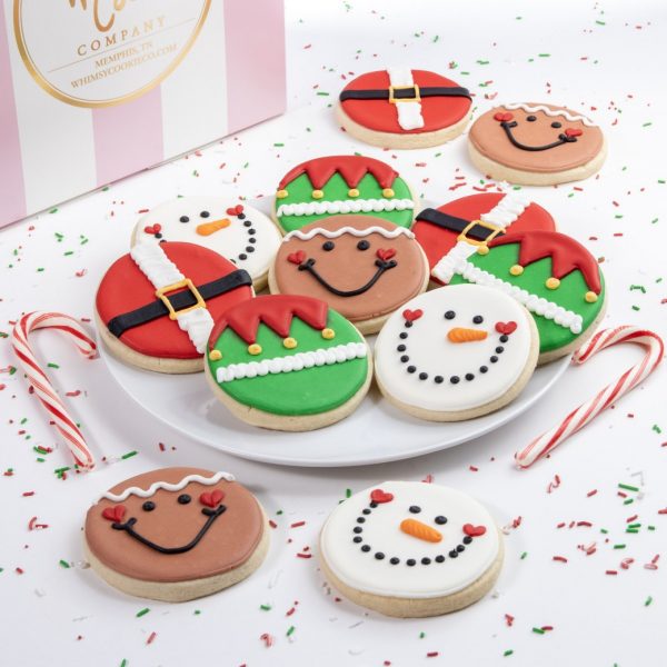 Add a set of our festive Jolly cookies to your order