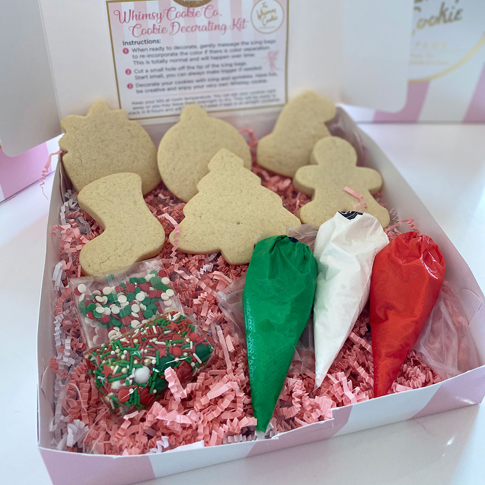Christmas Decorating Kit The Whimsy Cookie Company