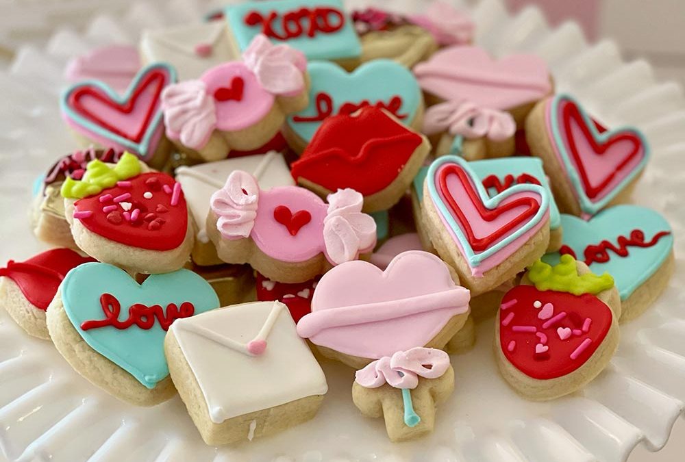 Custom Valentine’s Day Cookies