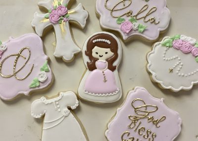 Custom Christening/Baptism Cookies